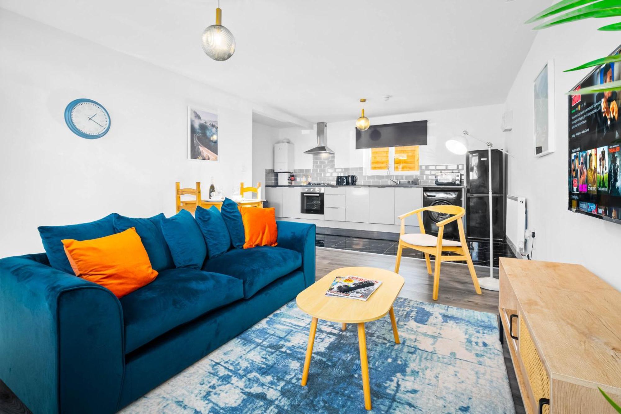 Modern Apartment - Cradley Heath - Top Rated - Netflix - Wifi - 1Mh Smethwick 外观 照片
